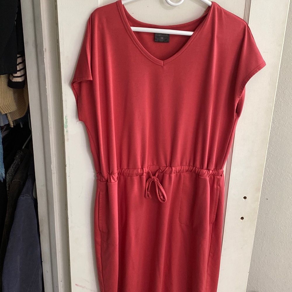 Coral Activewear Dress